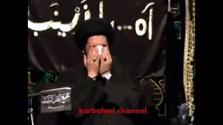 نعي يبكي الصخر ليلة الاربعين (خويه جيتك و جبت الراس وياي ) السيد محمد الصافي