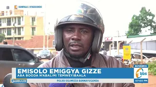 Emisolo Emiggya Gizze , Aba Booda n’Abalimi Mugenda Kutandika Okusasula. #Gambuuze