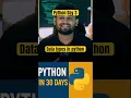 Day 3 Python Data Types Explained Learn Python in 30 Days