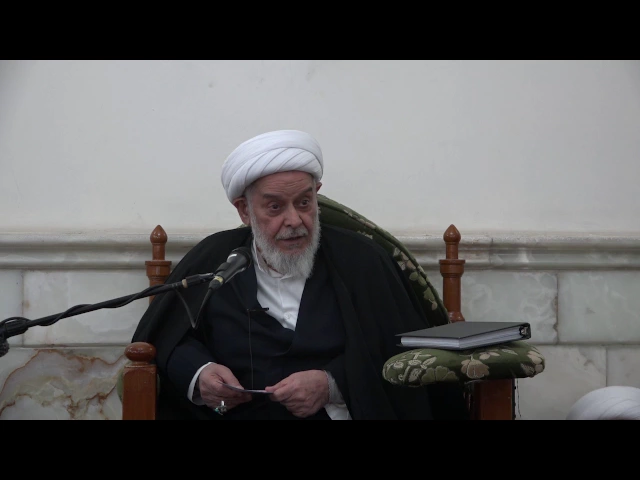 ⁣سماحة الشيخ هادي آل راضي ـ  درس الاصول 6 جمادى الأول 1438