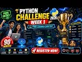 Python HackerRank Coding Contest 2026 FREE Week 1 Challenge ManaTrick
