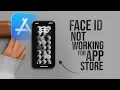 Face ID Not Working for App Store Purchases fix