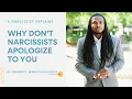 A Narcissist explains - Why dont narcissists ever apologize or feel sorry for what they do to you