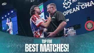 THE TOP FIVE MATCHES! π― | 2026 Machineseeker European Championship | Top Five Matches