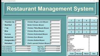 Restaurant Billing System in Python with source code Source Code Projects