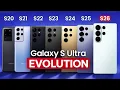 Evolution of Every Samsung Galaxy S Ultra From S20 Ultra to S26 Ultra