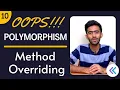 OOPs - Java Programming Ep-10 Method Overriding Tamil code io
