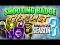 NBA 2K23 Best Shooting Badges Tier List UPDATE Ranking Every Badge