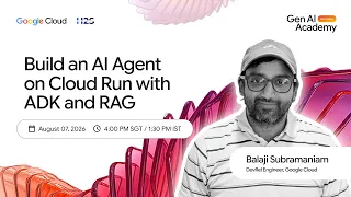 Workshop - Build an AI Agent on Cloud Run with ADK and RAG Track 1