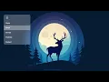 CSS Glassmorphism Expanding Navigation Bar Menu CSS Clip-Path Animation Tutorial