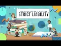 Torts Strict Liability Great for reviews or exam prep All in 5 mins