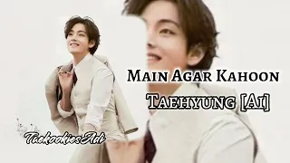 taehyung ai main agar kahoon btsai kimtaehyung taehyungaicover trending taehyung