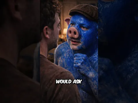 If you see John Pork painting his face blue, don't talk to him!π·