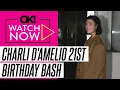 Charli D Amelio Celebrates 21st Birt ay in Red Mini Dress During Boozy Night Out Photos