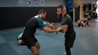 Real BJJ Sparring Open Mat Action David vs Jason