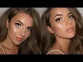 BRONZED GLOWY GLAM MAKEUP || SARAHNEWSFX