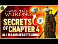 Black Myth Wukong - ALL Chapter 4 Secrets Best Rewards Loot Secrets