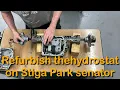 Repair the hydrostatic transmission a Tuff Torq K46 Lawnmower Stiga Park