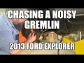 Front struts on a 2013 Ford Explorer fixing another shop s mistake