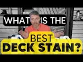The BEST Deck Stain Hands Down