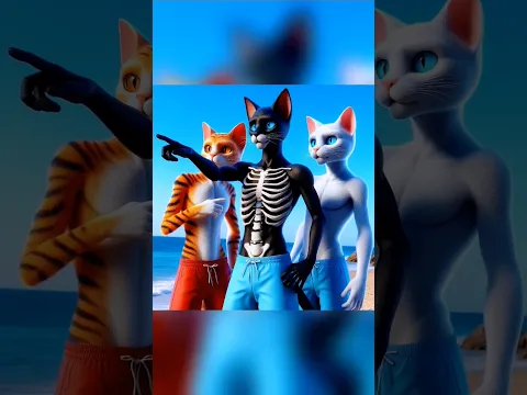 A skinny cat holding 100kg barbell...#funny #animation #cuteanimals #shorts