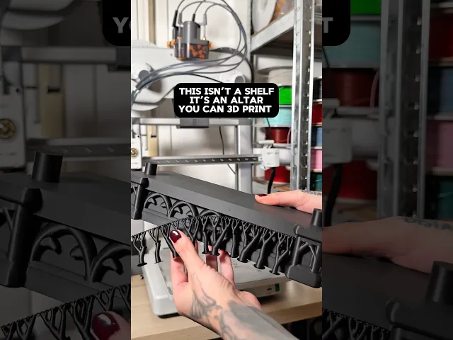Giant Cathedral Shelf Gothic Home Decor video thumbnail