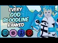 Every GOD Bloodline RANKED From WORST To BEST Shindo Life Bloodline Tier List