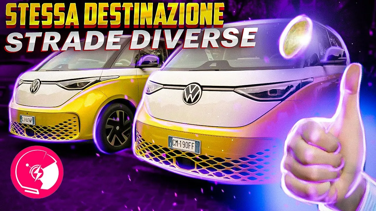il LANCIO DELLA MONETINA decide: Volkswagen ID.BUZZ in autostrada vs città, qual è più EFFICIENTE?
