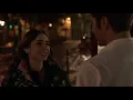 Emily in Paris Kissing Scene Emily and Gabriel Lily Collins and Lucas Bravo