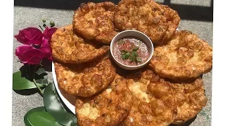 طريقة تحضير الزلابيا اليمنيه Yemeni Fried Bread Zalabia 