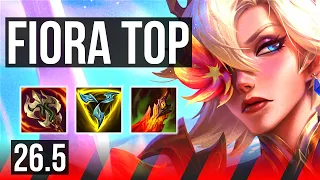 FIORA vs MORDEKAISER TOP 73K damage Good KDA 4 NA Grandmaster 26 5
