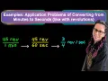 Download Lagu Examples: Converting from Revolutions per Minute to Per Second