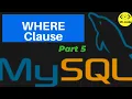 WHERE Clause to Filter Records Mysql Database Begginers Tutorial