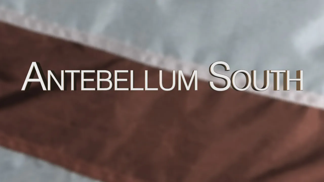 HIST 2111 27 - Antebellum South