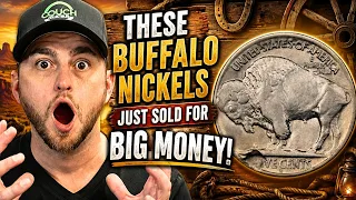 7 BUFFALO NICKELS RECENTLY SOLD AT A COIN AUCTION FOR GOOD MONEY!
