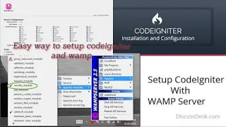 How to setup Codeigniter in WAMP Server codeigniter setup localhost codeigniter setup tutorial