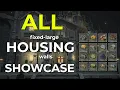FF14 all fixed-large Housing Walls Showcase