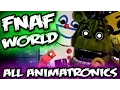 FNAF WORLD PHANTOM FREDDY All Adventure Animatronics Five Nights at Freddy s World Teaser
