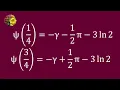 Deriving the Target Identities via Gauss s Digamma Theorem and the Digamma Reflection Formula