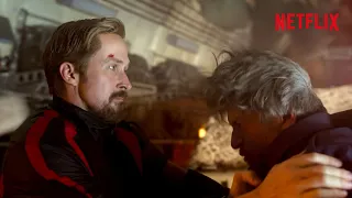 the gray man plane fight scene netflix