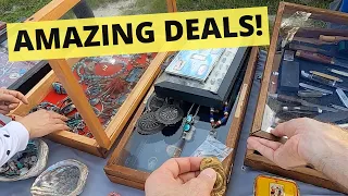 Searching the Flea Market for things to Flip on eBay!