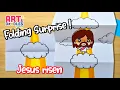 How to draw a FOLDING SURPRISE JESUS ASCENSION Art and doodles for kids