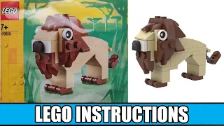 LEGO Instructions | Creator Magazine | 11955 | Lion