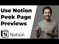 How To Use Notion Peek Page s 2026 Easy Guide