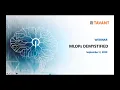 Webinar - MLOps Demystified Machine Learning Operations in Action