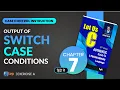 Let Us C Solutions C Programming Output of switch case conditions in C Programming