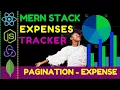 mern stack tutorial project for beginners pagination for expenses