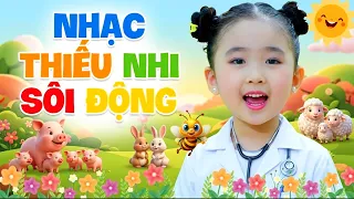 Liên Khúc Nhạc Thiếu Nhi Sôi Động 🥰 Nhạc Cho Bé Vui Nhộn | Bé Candy Ngọc Hà