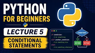 Python Conditional Statements Explained Python for Beginners Lecture 5