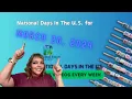 FUN National Days for March 20 2024 Best DAILY NATIONAL DAYS in the U S